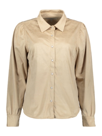Red Button Blouse BOBIE SUEDINE SRB4091 IVORY