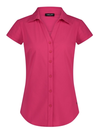Lady Day Blouse SUZY CAP BLOUSE L27 375 1722 PINK RUBY