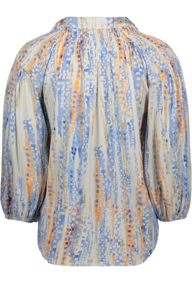 BLOUSE AMBER CLOUDS BLUE