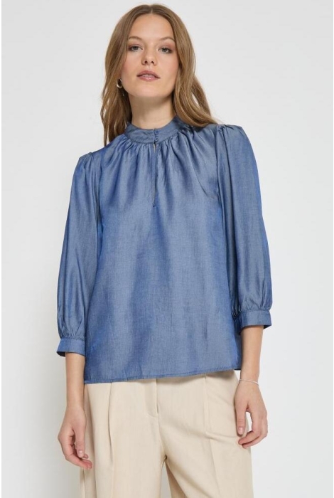 Minus mi6021 kelsy 3 4 sleeve blouse
