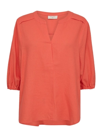 Freequent Blouse FQLAVA BLOUSE 204290 HOT CORAL