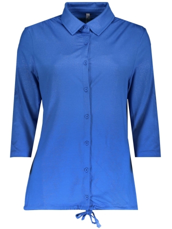 Zoso Blouse BEAU BLOUSE WITH SPRAY PRINT 242 1010 STRONG BLUE