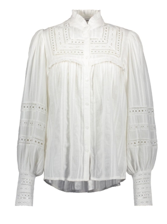 Soultouch Blouse BLOUSE BRODERIE 7481 WHITE