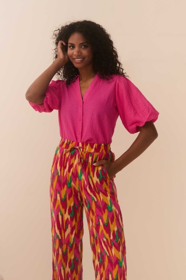 Lofty Manner Blouse BLOUSE SAFIA QD02 1 300 pink