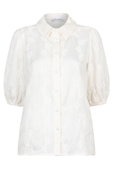Lofty Manner Blouse BLOUSE NOEMIE QG04 101 off white
