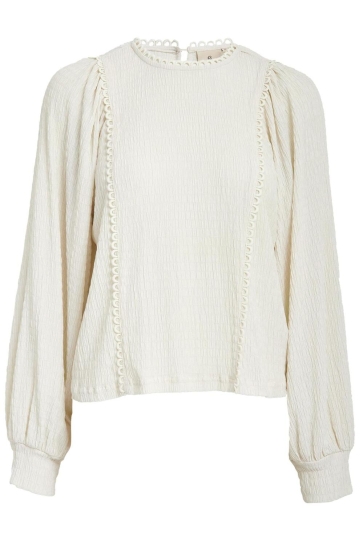 Peppercorn Blouse GILLIAN BLOUSE PC8247 0202 WHITECAP GREY