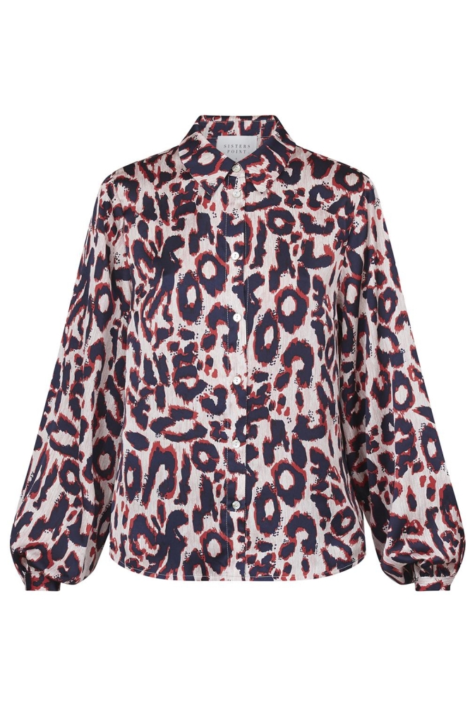 SisterS point rode dames blouse | Vooraanzicht