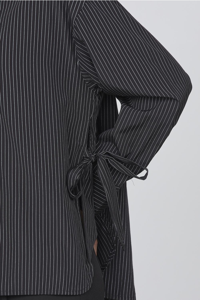 SisterS point zwarte dames blouse | Unique Selling Point