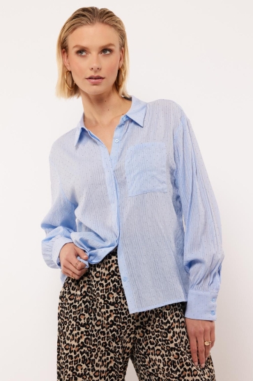 Fluresk Blouse PEONY BLOUSE 25VSF06 632 ICE BLUE