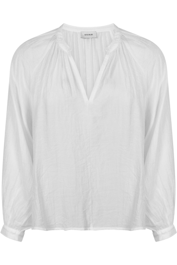 Aaiko Blouse ALANZA SHINE VIS 511 114300 LES BLANCS