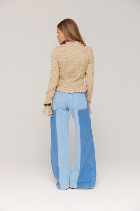 Harper & Yve gele dames blouse | Model
