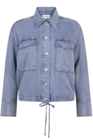 Aaiko Blouse KARIE TENCEL TEN 549 194118 DENIM BLUE