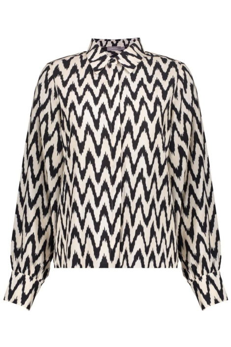 Geisha beige dames blouse | Vooraanzicht