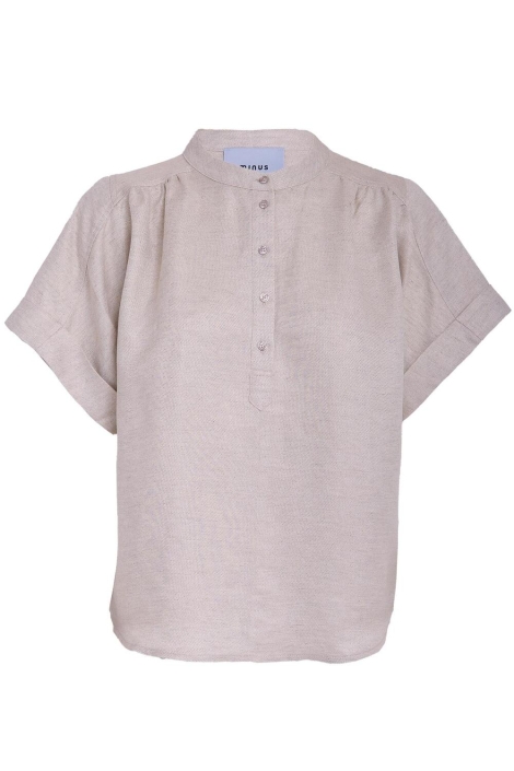 Minus mi6540 sabbi linen blouse