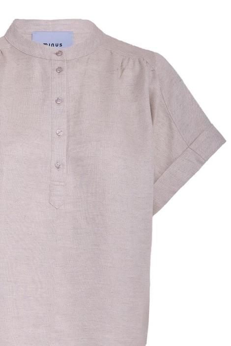 Minus mi6540 sabbi linen blouse