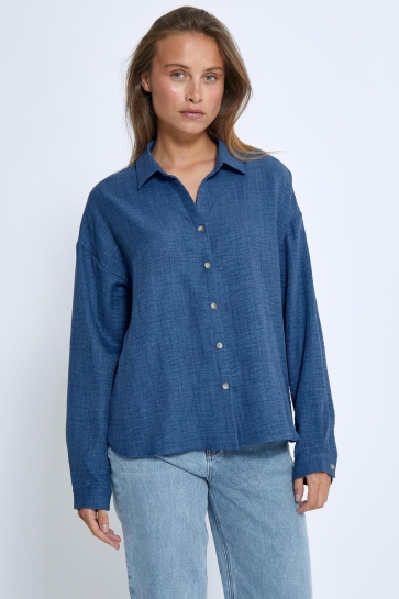 Peppercorn Blouse GABY SHIRT PC8224 5007 PALACE BLUE