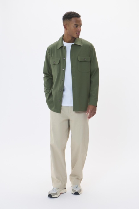 Matinique groene heren overhemd | Model