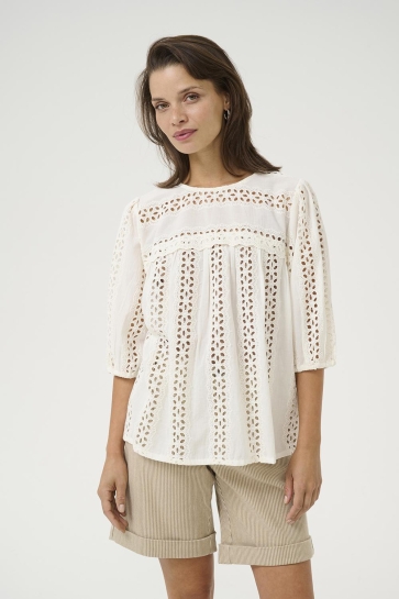 Kaffe Blouse KARANDY BLOUSE 10509727 110602 CHALK