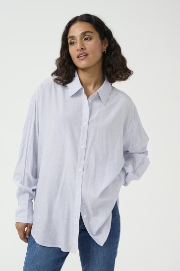 Kaffe Blouse KAMILENA SHIRT 10509799 107269 BLUE/WHITE STRIPE