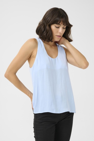 Kaffe Top KAALLIE TOP 10509832 164016 SOFT CHAMBRAY