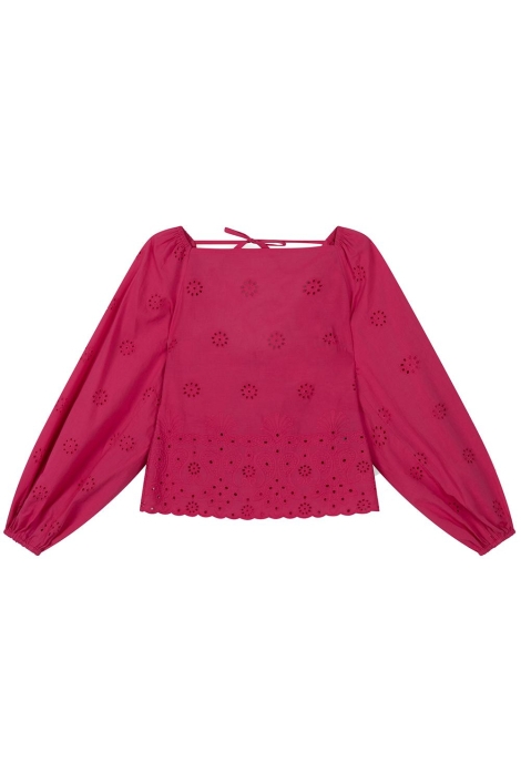 Refined Department blouse puffed sleeves rosie