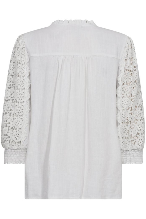 Freequent witte dames blouse | Achteraanzicht