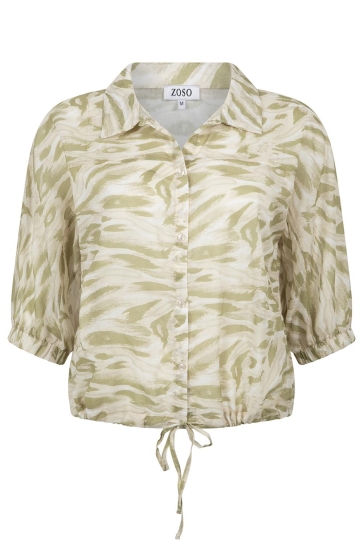 Zoso Blouse LEONIE 252 1250-0007 green/sand