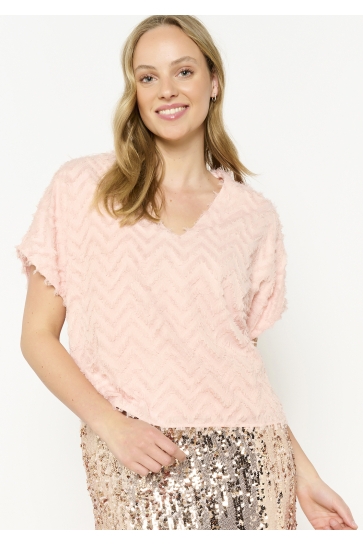 LolaLiza T-shirt C ELIANA 05702755 1301 Nude Pink
