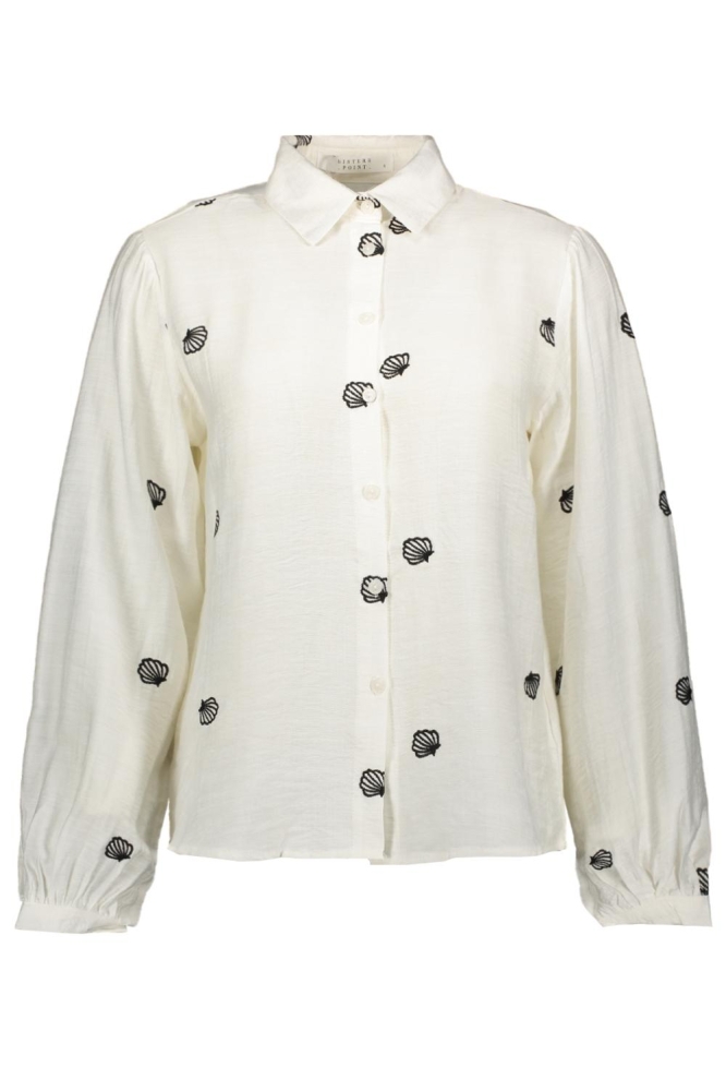 SisterS point beige dames blouse | Vooraanzicht