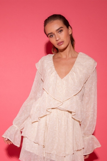 Studio Amaya Blouse QUINN BLOUSE BEIGE