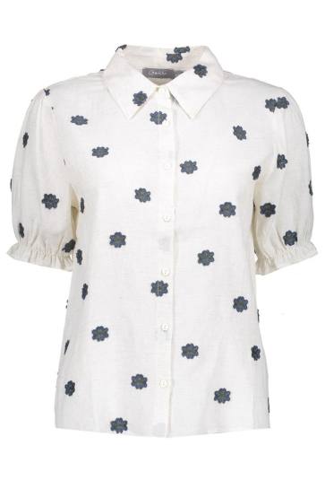 Geisha Blouse BLOUSE MET BLOEMENPRINT 53463 20 000010 OFF WHITE/BLUE/GREEN