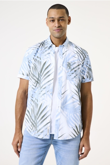 Garcia Overhemd OVERHEMD MET PRINT E51096 50 WHITE