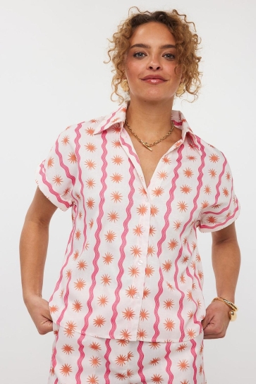 Ydence Blouse BLOUSE TINA HSS2541 1110 SUNNY