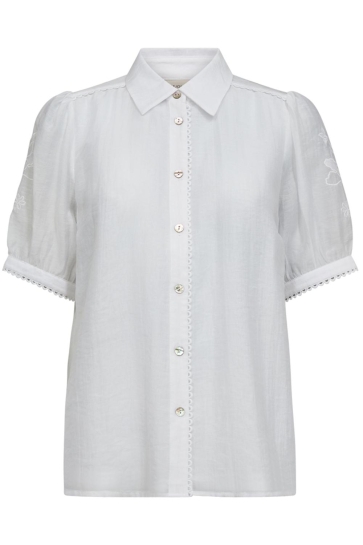 Freequent Blouse FQDIA BLOUSE 206062 BRILLIANT WHITE