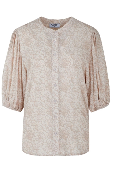 Fluresk Blouse GALE BLOUSE 25ZFZF04 014502 SAND/KHAKI