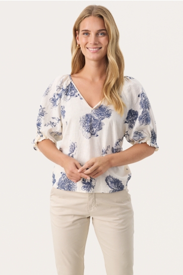 Part Two Blouse ROSALYNPW BL 30309625 303794 OCEANA STUNNING FLOWER PR