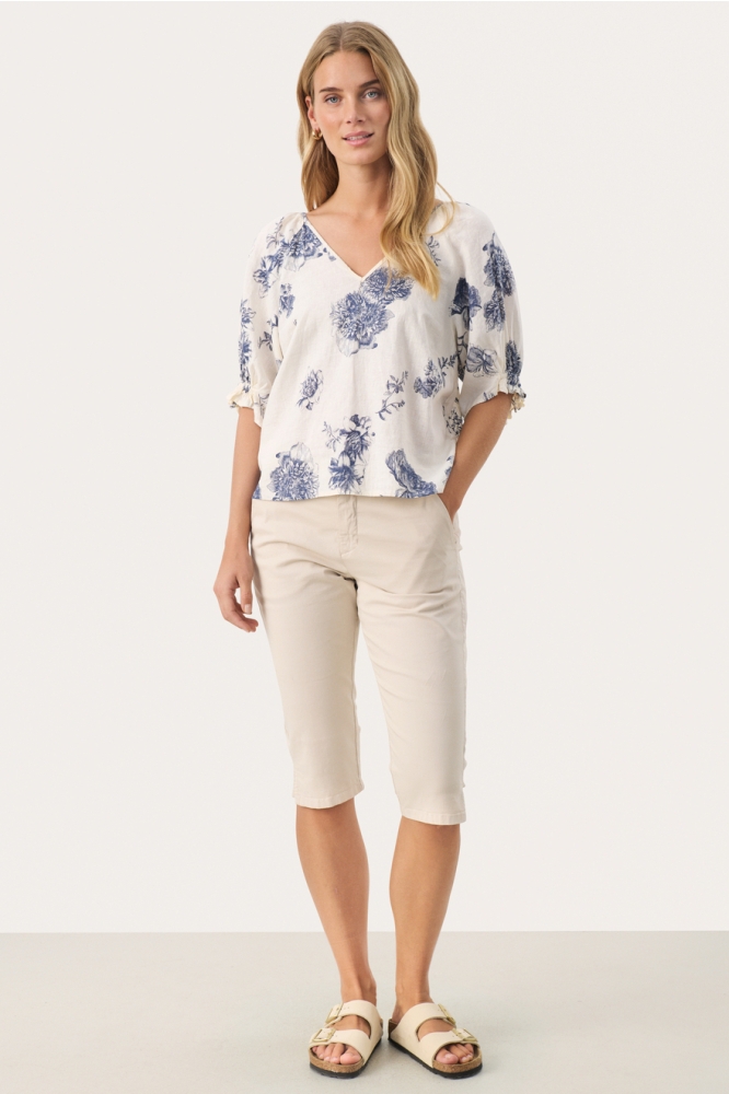 Part Two ecru dames blouse | Model