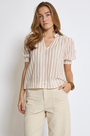 Minus Blouse ALEKA BLOUSE MI6589 235 CLOUD DANCER