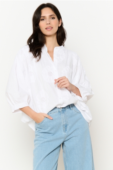 LolaLiza Blouse C SUNFLOWER 05702822 1019 optical white