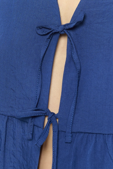 LolaLiza blauwe dames blouse | Unique Selling Point