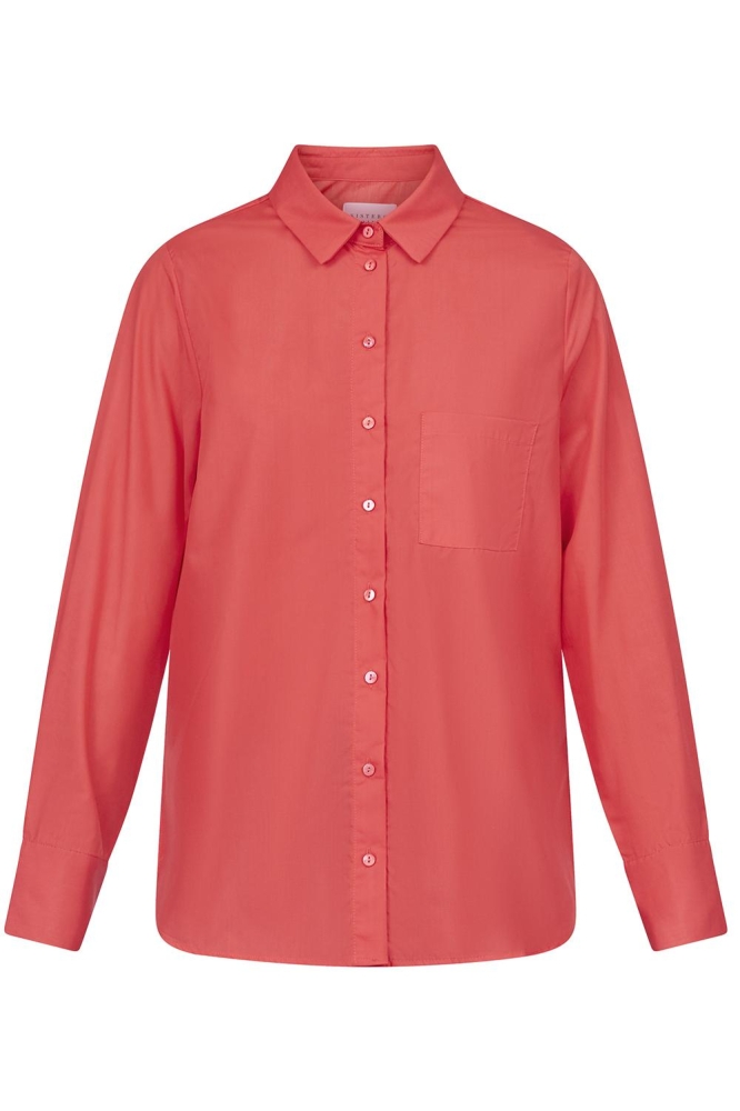SisterS point rode dames blouse | Vooraanzicht