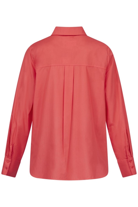 SisterS point rode dames blouse | Achteraanzicht