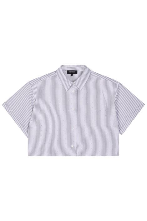 Refined Department witte dames blouse | Vooraanzicht