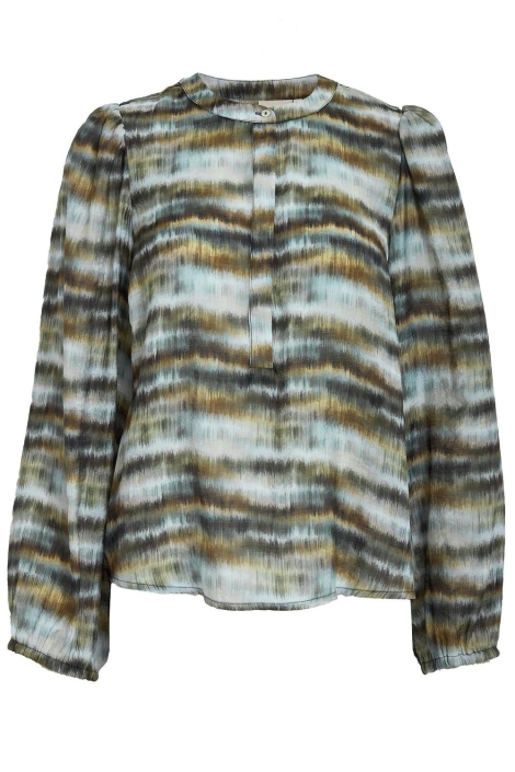 Peppercorn multi color dames blouse | Vooraanzicht