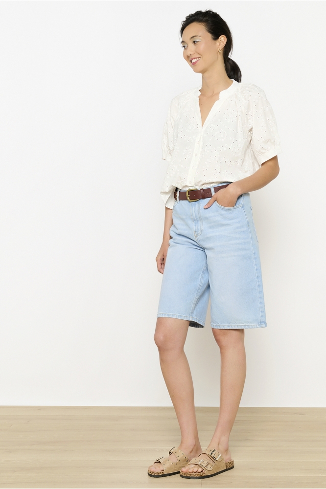 LolaLiza witte dames blouse | Model