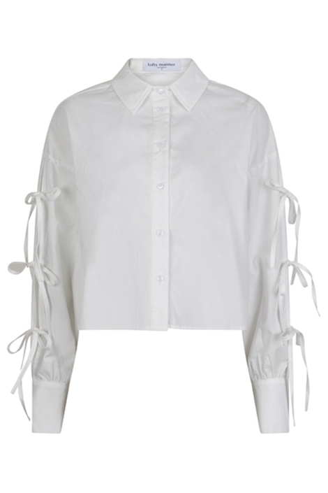 Lofty Manner witte dames blouse | Vooraanzicht