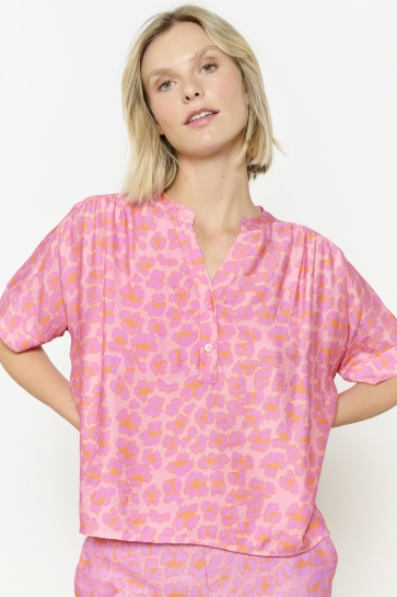 LolaLiza Blouse CS LEOPINK 05702852 Pink Bubblegum