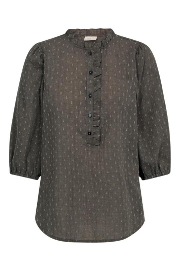 Freequent Blouse FQDINA BLOUSE 206719 Morel Melange