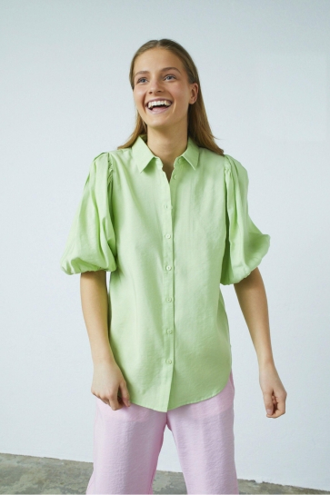 SisterS point Blouse ELLA SH 12651 L. SEA GREEN