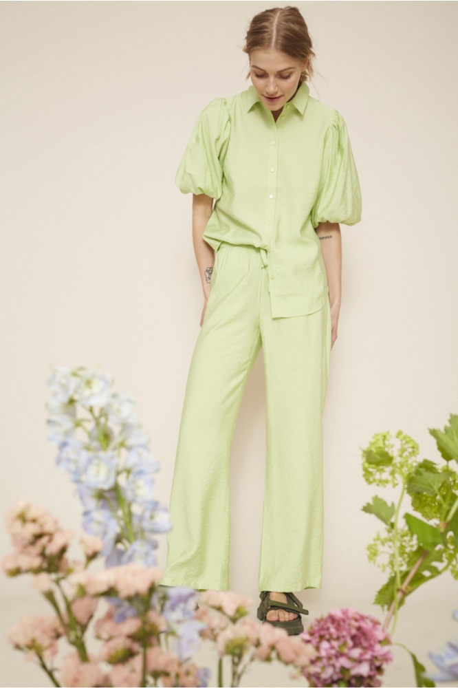 SisterS point groene dames blouse | Sfeerbeeld, In situatie